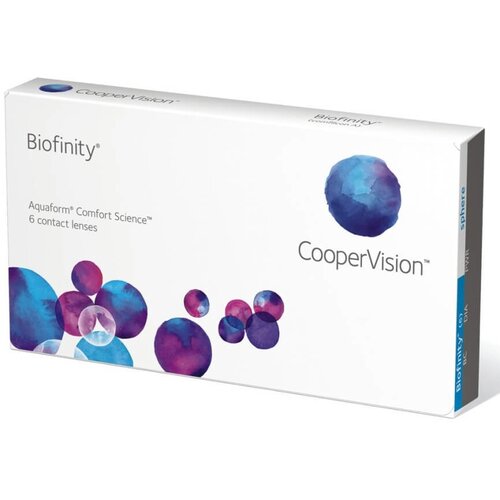   CooperVision Biofinity, 6 ., R 8,6, D -0,75, , 1 .   , -, 