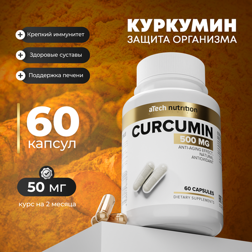 ���������� Curcumin ����., 500 ��, 0.62 �, 60 ��., 1 ��.