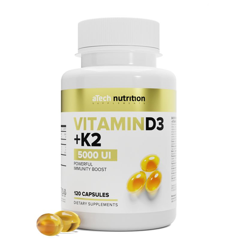  3 + 2 5000  / VITAMIN D3+2 5000  700  aTech nutrition 120    , -, 