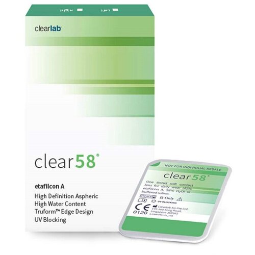   Clearlab Clear 58, 14 , 6 ., R 8,3, D -0,5, , 1 .   , -, 