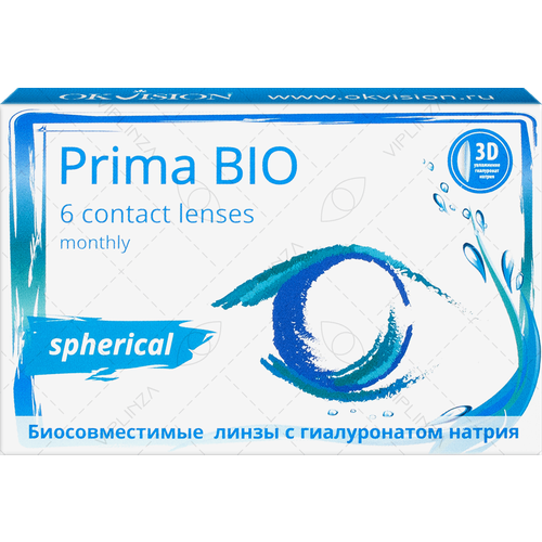   OKVision PRIMA BIO, 6 ., R 8,6, D -12,5, , 1 .   , -, 