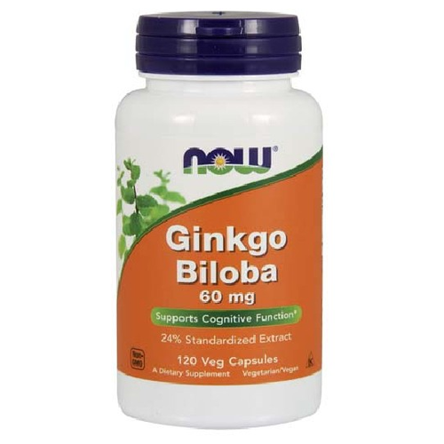 NOW Ginkgo Biloba 60 mg, 120 .   , -, 