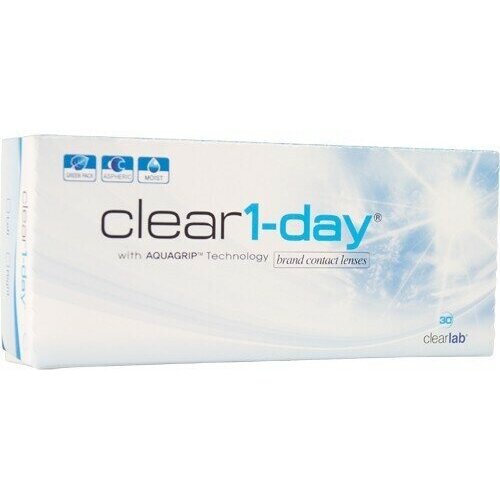   Clearlab Clear 1-day, 30 ., R 8,7, D +4, 1 .   , -, 