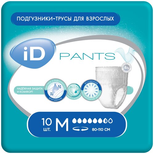   iD Pants, M, 80  110 , 6.5 , 80-110 , 1 .  10 .   , -, 