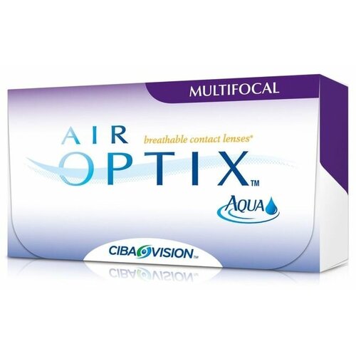 ���������� ���������� ����� �� ����� Alcon Air optix Aqua Multifocal, 3 ��., R 8,6, D -5, ADD: �������, 1 ��.
