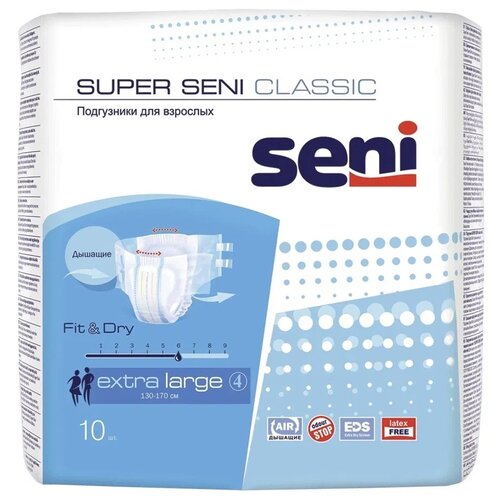    SUPER SENI CLASSIC Extra Large ( 130-170 ), 10 .   , -, 