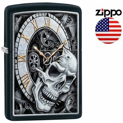 Zippo  Zippo 29854 Skull Clock Design   , -, 