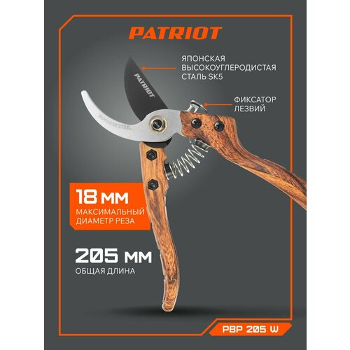 ���������� ������� ����������� PATRIOT PBP 205 L, 205 ��