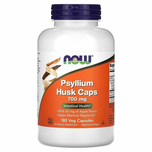    , Psyllium Husk Caps, NOW, 700 , 180    , -, 