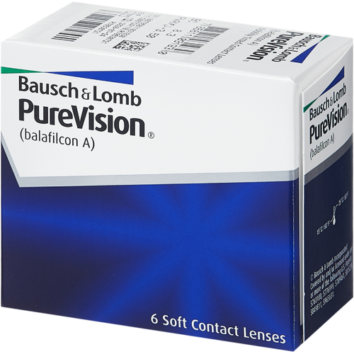   Bausch & Lomb PureVision, 6 ., R 8,6, D -8   , -, 