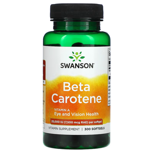 Beta Carotene, 25000  , 120 , 300 .   , -, 