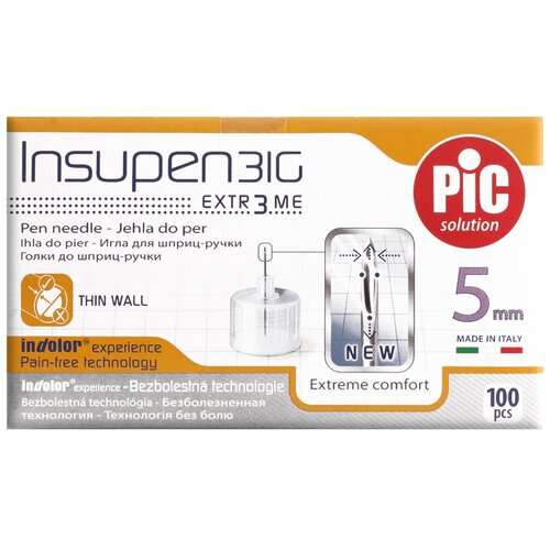   - Pic solution insupen, 25  x 0.25 , : 31G, 100 .   , -, 