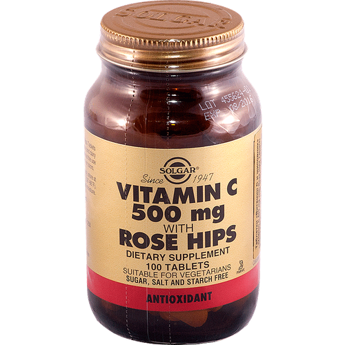 Solgar Vitamin C with Rose Hips ., 500 , 100 , 100 .   , -, 