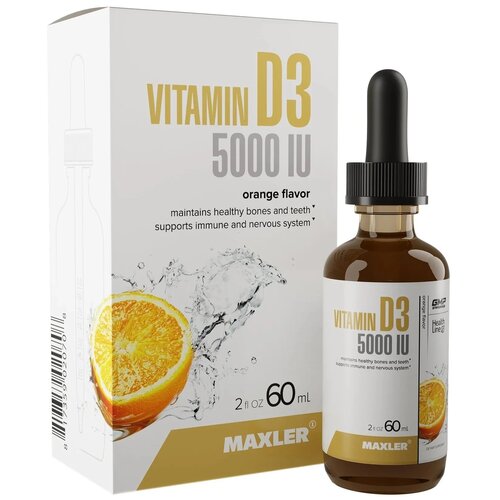 MAXLER Vitamin D3 ., 5000 , 60 ,    , -, 