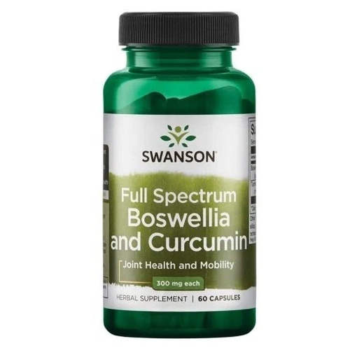  SWANSON Full spectrum Boswellia & Curcumin, 80 , 300 , 60 .   , -, 