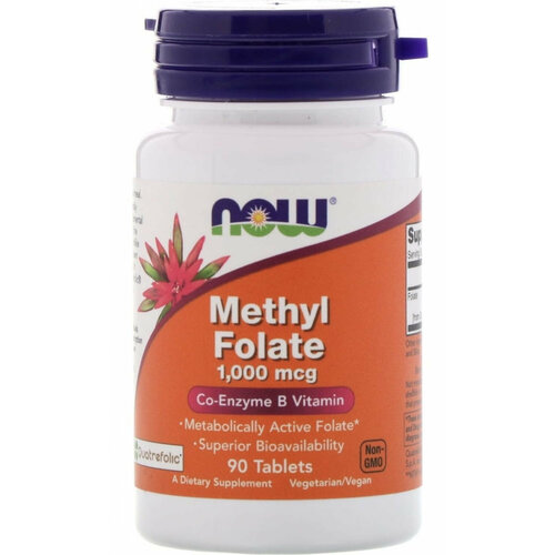 ���������� NOW Foods Methyl Folate 1000 ��� 90 ��������