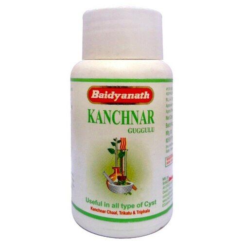 ���������� �������� Baidyanath Kanchnar guggulu, 30 �, 80 ��, 80 ��.