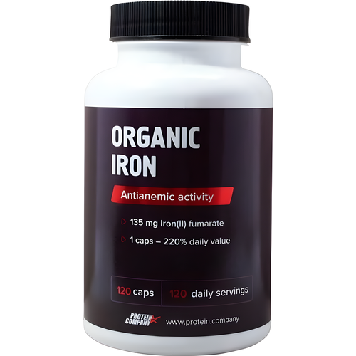 ���������� Organic iron ������ �������, 250 ��, 90 �, 120 ��.