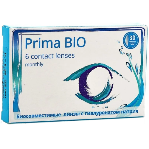 ���������� ���������� ����� �� ����� OKVision PRIMA BIO, 6 ��., R 8,8, D -0,5, 1 ��.