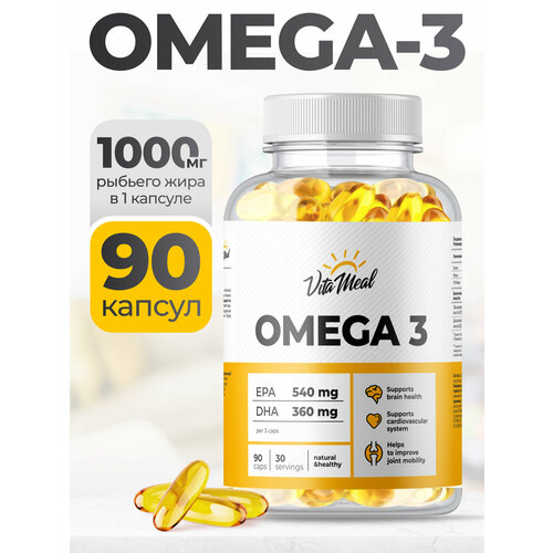  3 1000  VitaMeal Omega 3,  , 90    , -, 