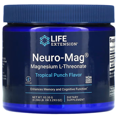  Life Extension Neuro-Mag Magnesium L-Threonate, 93.4    , -, 