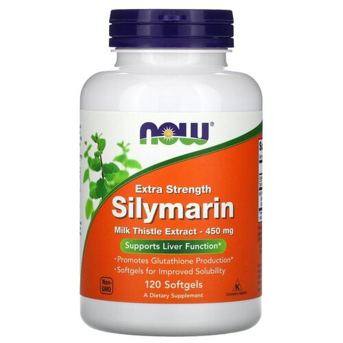 ���������� ������� NOW Silymarin Extra Strength 450 ��, 250 �, 120 ��.