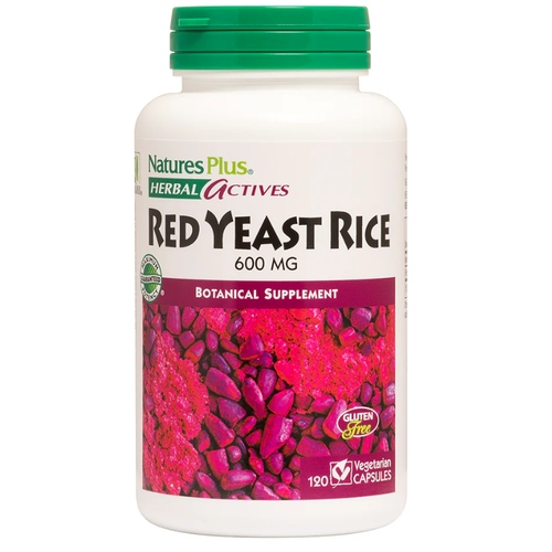 NaturesPlus Source of Life Garden RED YEAST RICE (   ) 600  120    , -, 