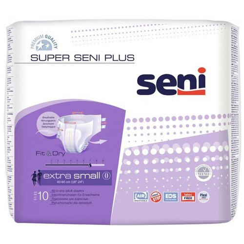    Super Seni plus extra small ( 40-60 ) 10 .   , -, 