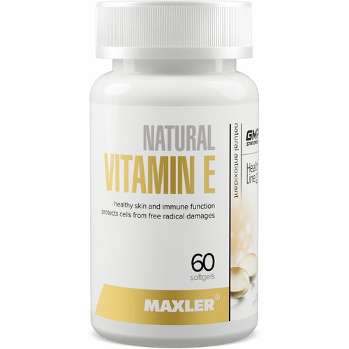 Maxler Vitamin E ., 100 , 100 , 60 .   , -, 