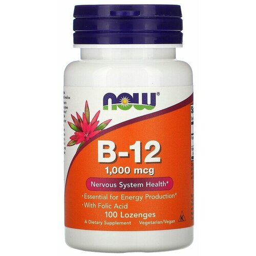 NOW FOODS Vitamin B-12 1000  ( -12) 100  (Now Foods)   , -, 