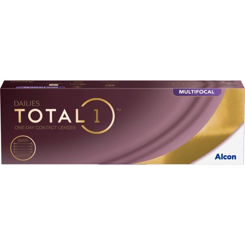 ���������� ����������� ���������� ����� Alcon Dailies Total1 Multifocal, 30 ��., R 8,5, D -5,75, ADD: �������, 1 ��.