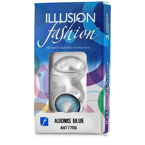   ILLUSION Fashion Adonis, 2 ., R 8,6, D -2,5, blue   , -, 