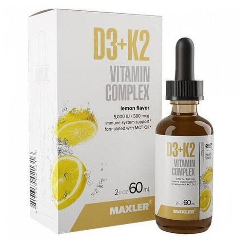 MAXLER D3+K2 Vitamin Complex ., 60 , 120 ,    , -, 