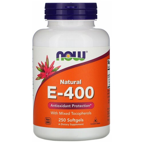  NOW Natural E-400 with Mixed Tocopherols, 240 , 250 , 400 , 250 .   , -, 