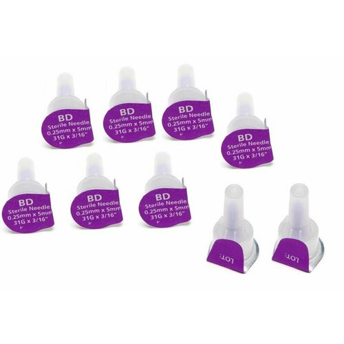 ���������� ���� ��� �����-����� �� ��������� ���� (BD Micro-Fine Plus) 31G (0.25 mm) 5 ��, 50 ���