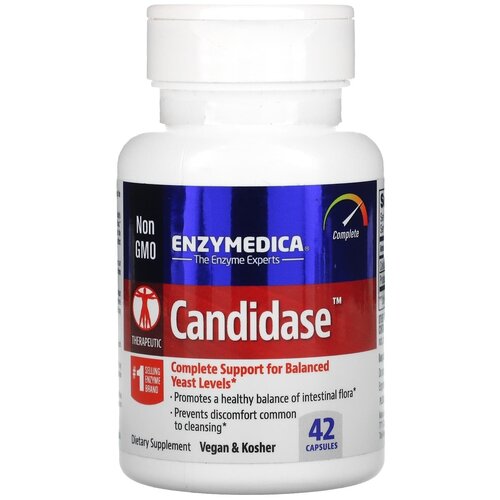 ���������� ������� Enzymedica Candidase, 60 �, 42 ��.