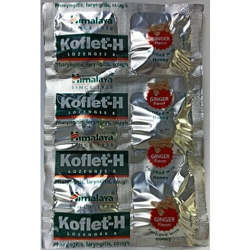    (  ) Koflet-H Lozenges Ginger Himalaya 6 .   , -, 