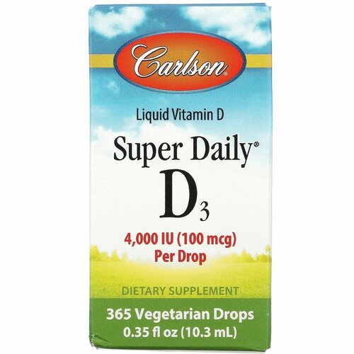 Carlson, Super Daily D3, 1000 , 10,3  (0,35 . )   , -, 