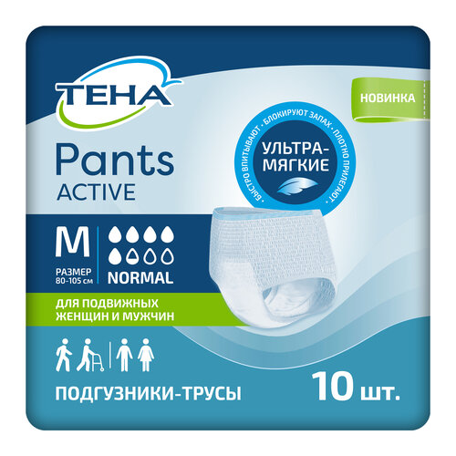    Pants Active Normal, M, 5.5 , 80-105 , 10 .   , -, 