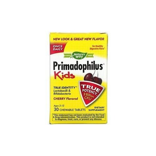 ���������� Nature's way Primadophilus, ��� �����, �� ������ �����, 3 ���� ��� 30 ����������� ��������