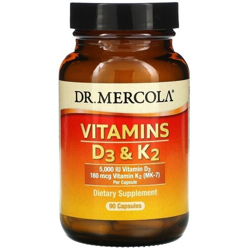  Dr. Mercola Vitamins D3 & K2, 90 .   , -, 