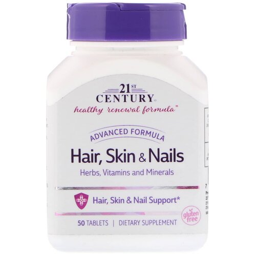 ���������� �������� 21st Century Hair, Skin & Nails, 100 �, 100 ��, 50 ��.
