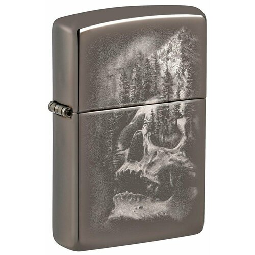 ���������� ��������� ZIPPO Skull Design � ��������� Black Ice�, ������/�����, ������, 38x13x57 ��