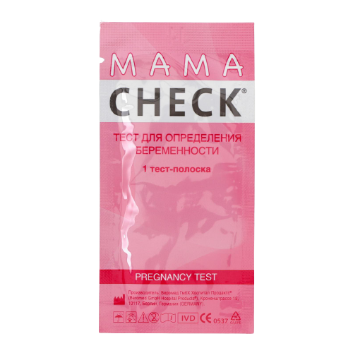 ���������� ���� Mama Check �� ������������, 1 ��.