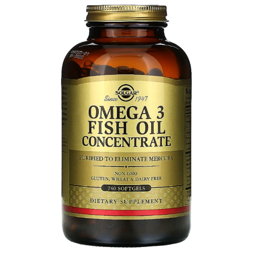 Solgar Omega-3 Fish Oil Concentrate ., 250 , 1.425 , 240 .   , -, 