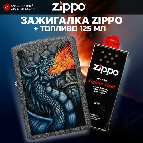   ZIPPO 49776 Fiery Dragon +     125    , -, 