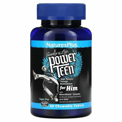   ,  , Natures Plus Power Teen for Him 60    , -, 