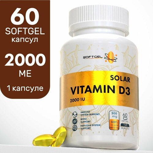   3 2000  60  Vitamin D3       , -, 