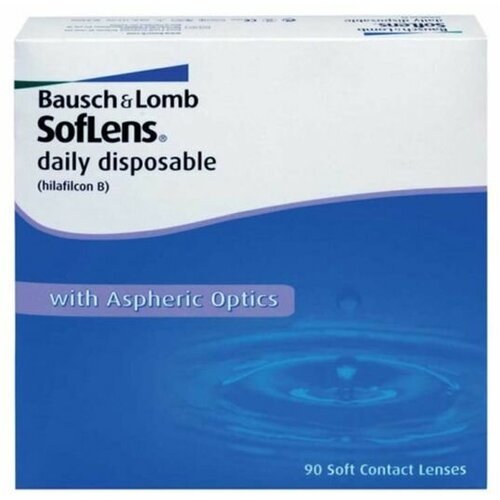   Bausch & Lomb Soflens Daily Disposable, 90 ., R 8,6, D -1   , -, 