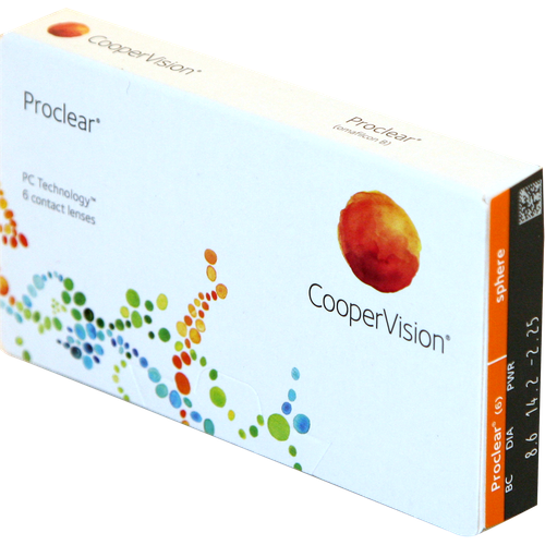 ���������� ���������� ����� �� ����� CooperVision Proclear.., 6 ��., R 8,6, D +1, 1 ��.